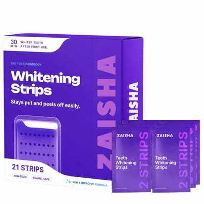 ZAISHA™ Purple Teeth Whitening Strips